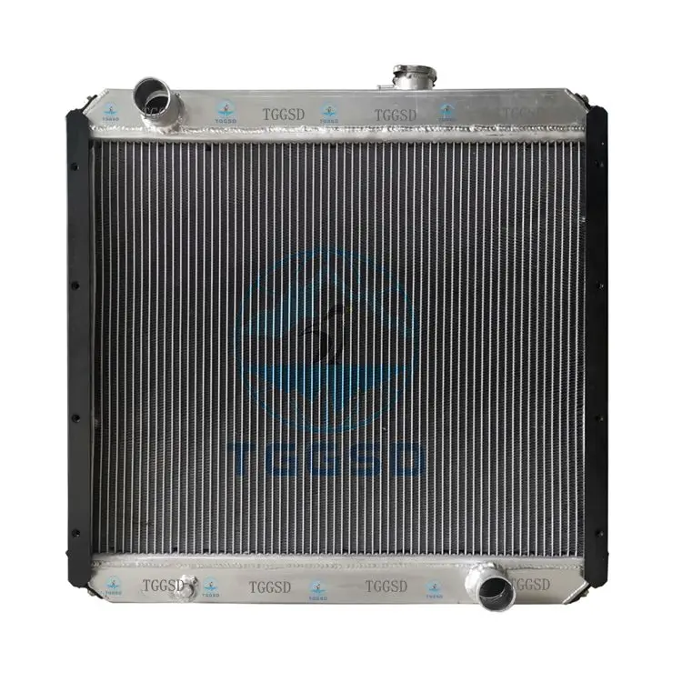 
High performance Factory Price YC80-6 Excavator Aluminum Radiator plate-fin and bar water cooler radiator water tank 
