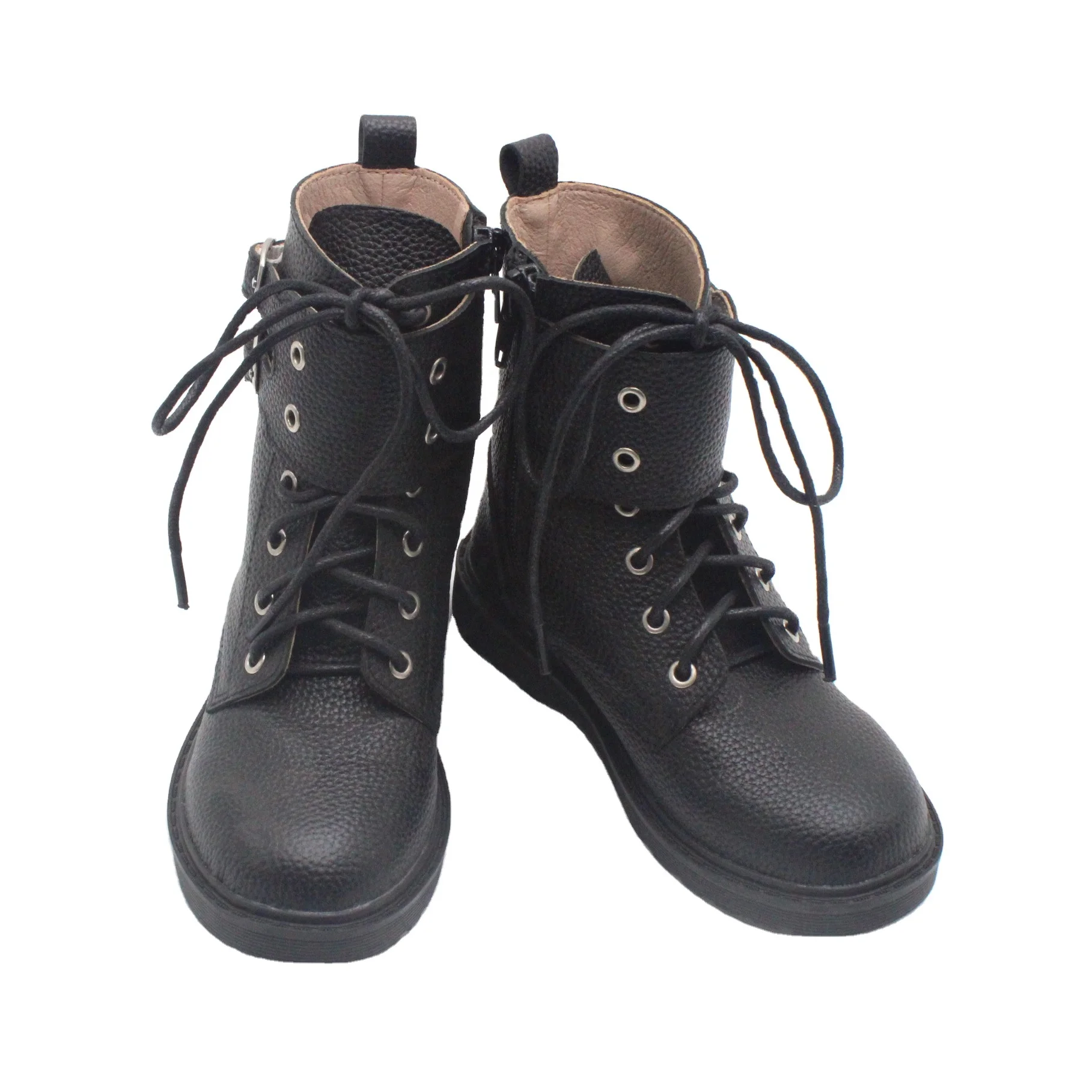Fashion Kids Durable Boots Boys Warm Leather Girls Short Boots Wholesale Kids Boots