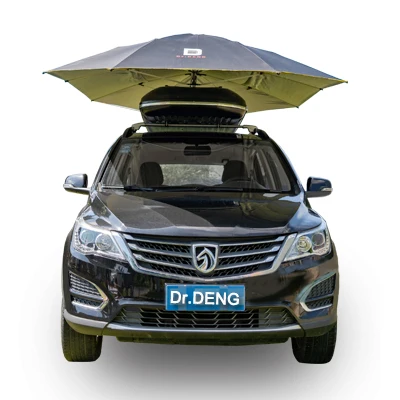 Portable 4.0m full-automatic SUV car umbrella sunshade car sunclose hail protection car covers with remote controller