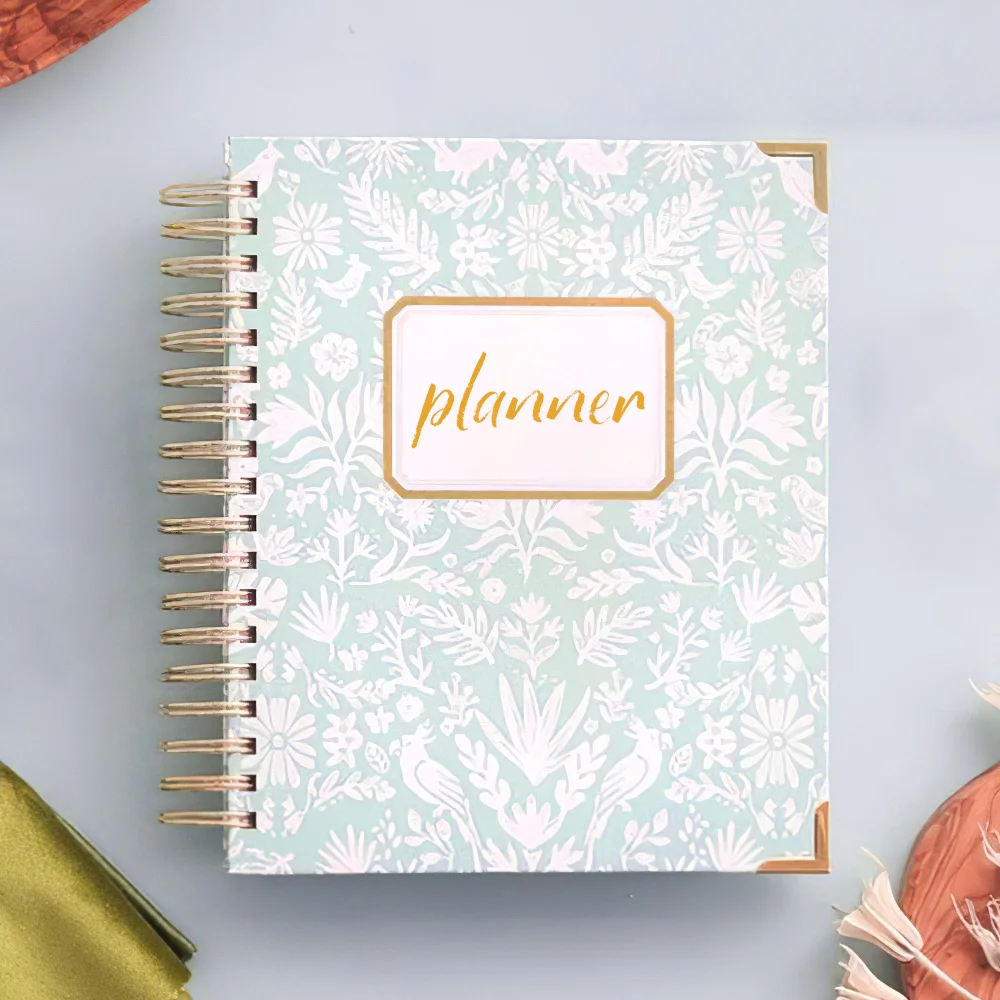 Custom logo  Money Savings Planner Advanced Customize Open Spine Not Planners Agenda Planner