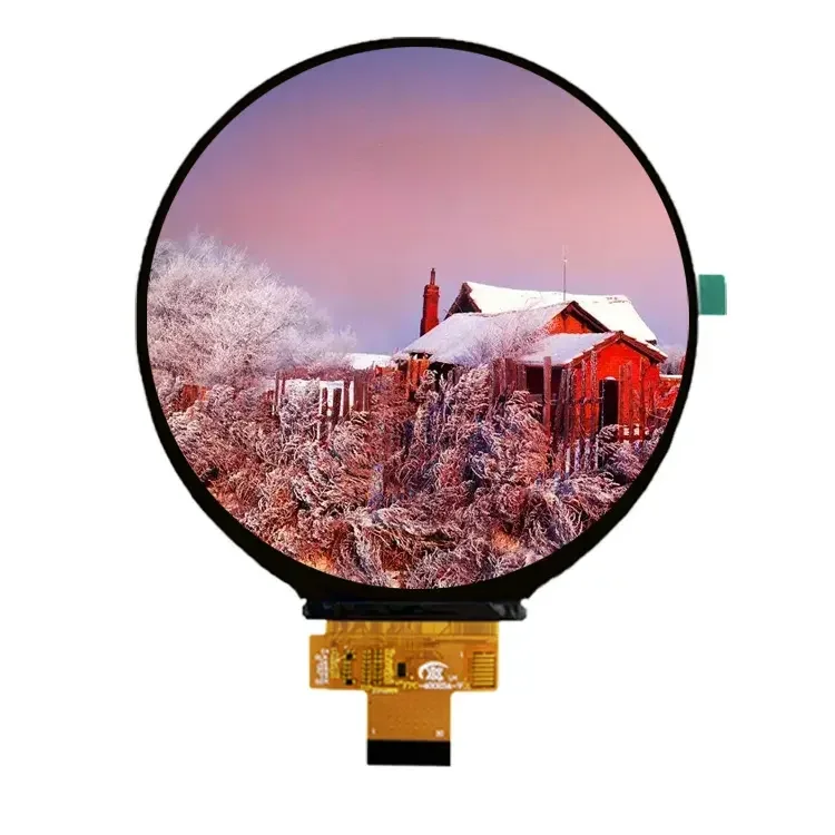 High Definition ICNL9707 MIPI 720x720 Ips Tft Circular Display Design Services Available 4 Inch Round Lcd Display Screen for Hom