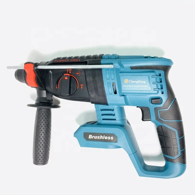 Multifunction Brushless Electric Rotary Hammer Rechargeable Power Hammer Impact Drill Power Drill