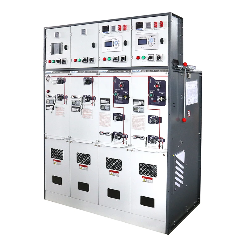 Ring Network Switch Cabinet intelligent control SF6 fully insulated switchgear Power supply loop mv&hv switchgear