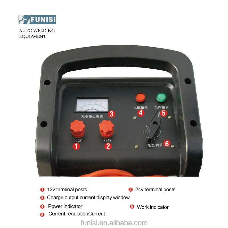 FUNISI car battery charger booster car charger Powerful start car battery charger