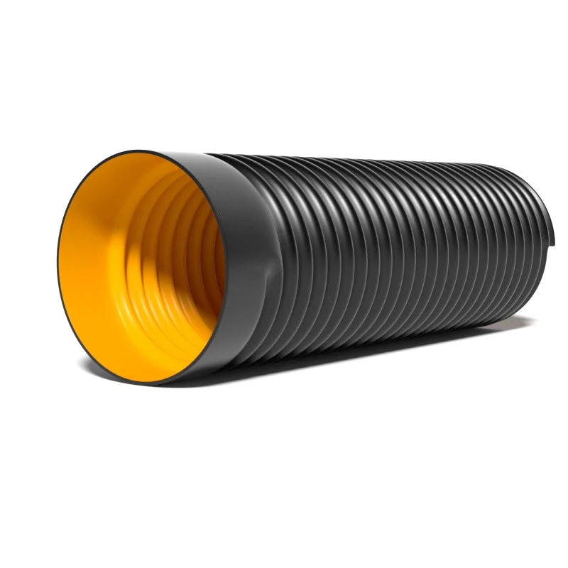 Sn4 Sn8 400 мм Dn500 Dn600 00 1000 Hdpe двухслойная гофрированная труба Dwc дренажная канализационная