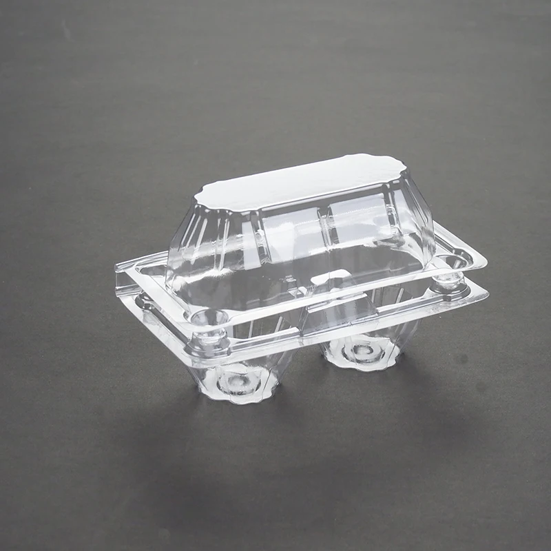 Factory wholesale 4 Holes Plastic Egg Tray High Quality Egg Holder Container