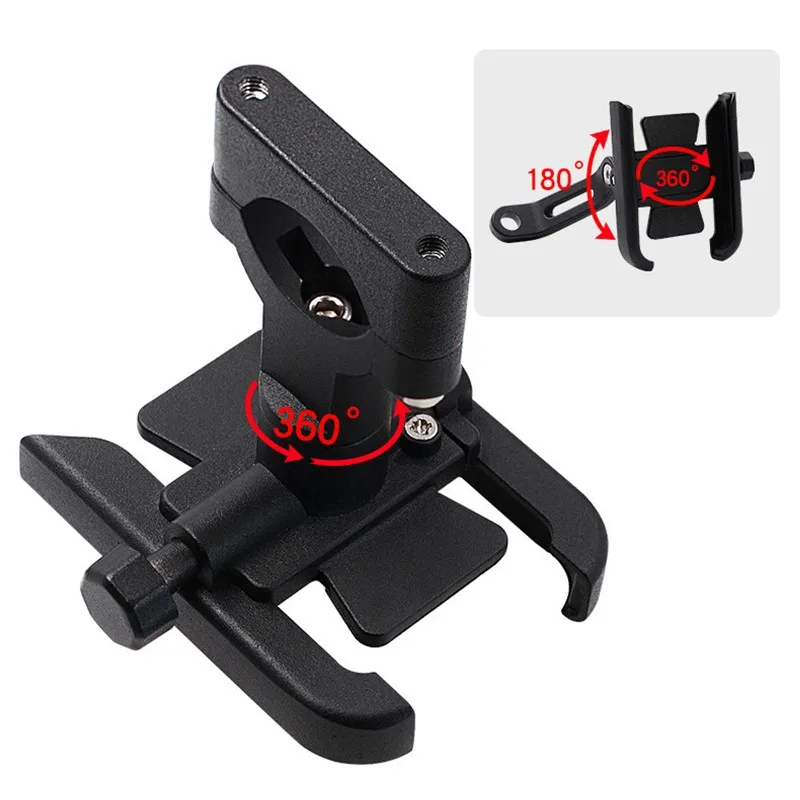 New aluminium motorbike phone holder for  4'-6.5' mobile devices