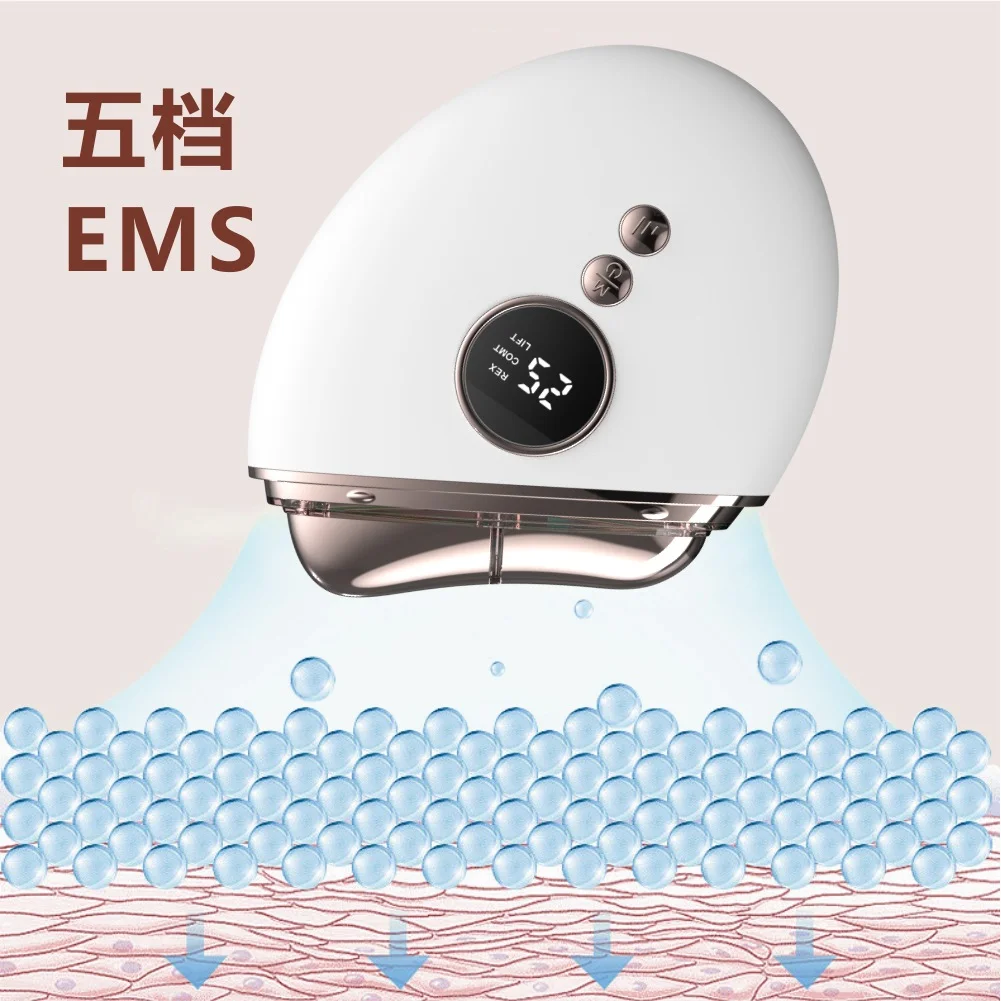 EMS Microcurrent Home Facial Massage Machine Anti Aging Slimming Enhancement Massager Hot compress Beauty Machine