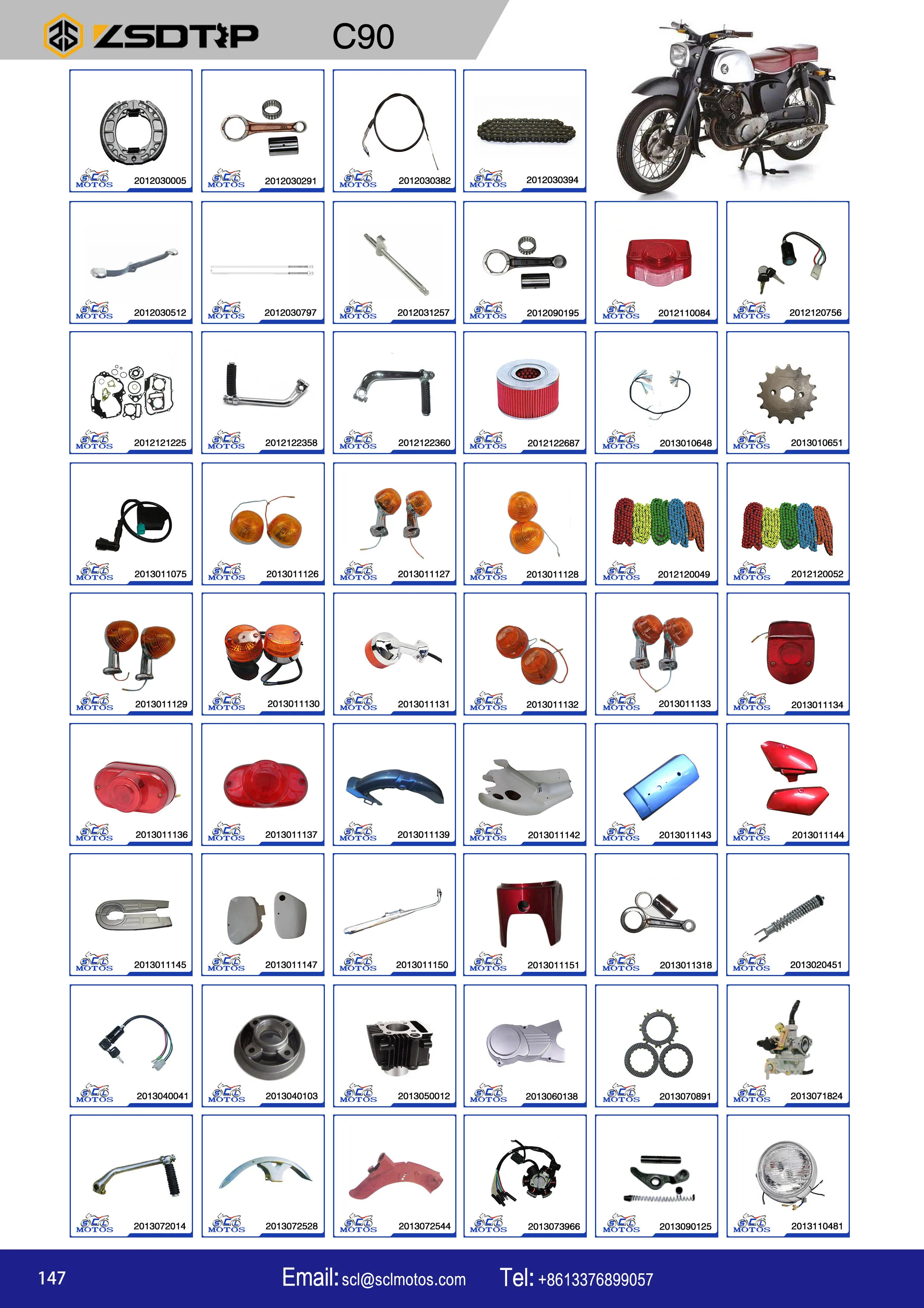 COVER CRANKCASE 11330-GW8-690 Z50R Crankcase Cover Right C50 70 90 Super Cub 50 70 90 MP50 Solo 50