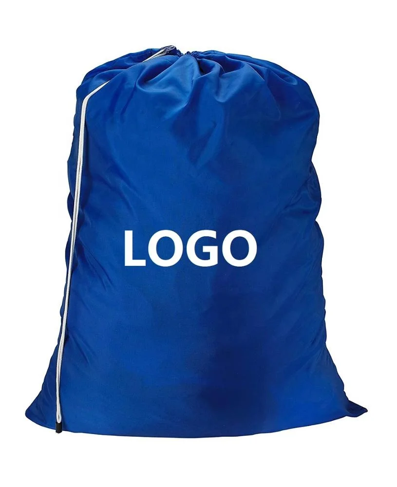 Dry cleaning nylon hotel laundry bag,polyester laundry bag