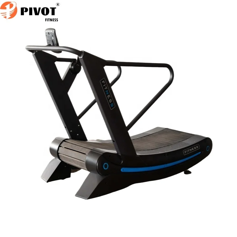 New Arrival Commercial Curved Treadmill Running Machine Customized Logo Manual treadmill no electricity running gym machine