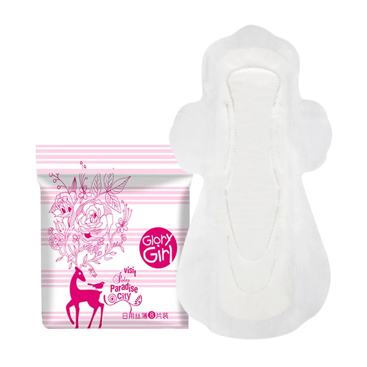 Оптовая продажа, женские прокладки из органического хлопка, одноразовые менструальные гигиенические прокладки, частная торговая марка