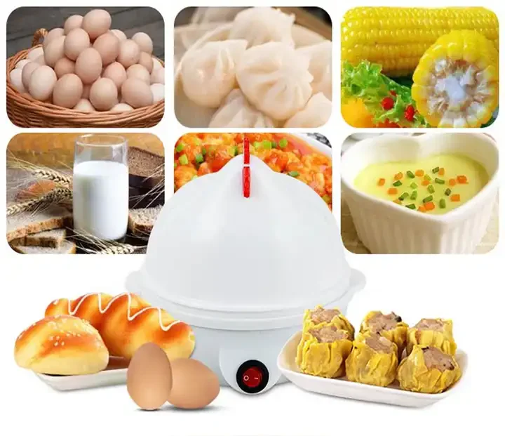 Factory Mini multi-function home breakfast machine Egg cooker Egg steamer automatic power off Small best egg boiler