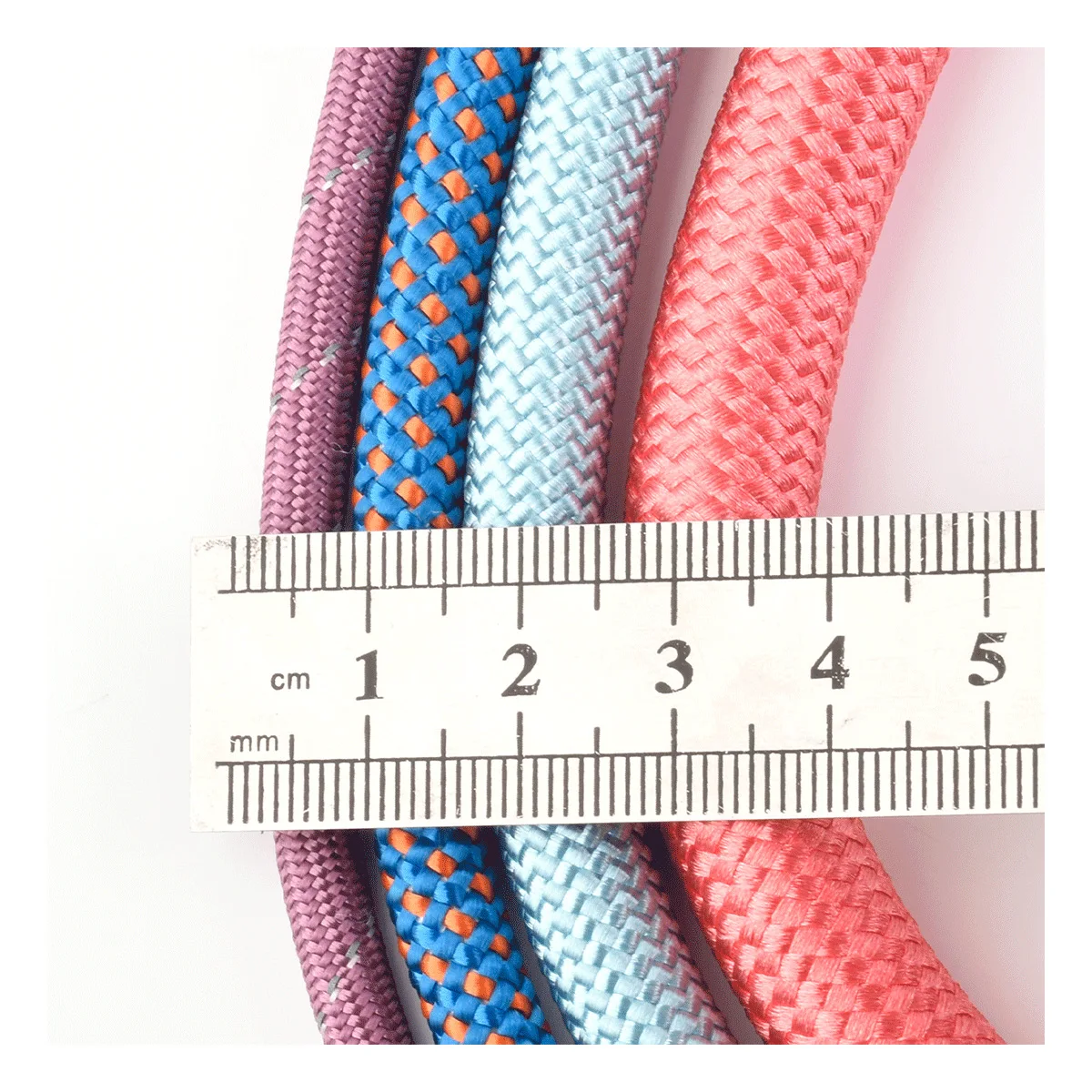 Customization Nylon Braided Rope Strips Silk 16/24/32 Strands Pp/Polyester/Nylon Braided Rope