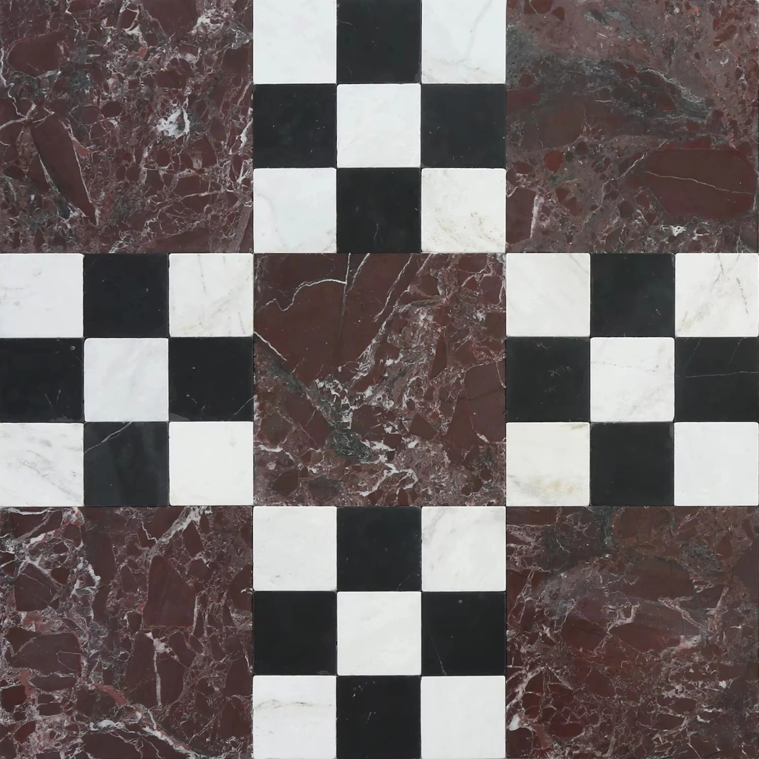 Элегантный фонтан из содалита синего мрамора современный дизайн стиль матовая поверхность садовые статуи графическое решение отели