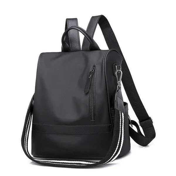 
Custom Logo Fashion Nylon Anti theft Backpack Elegant Lady Bags Waterproof Backpack  (1600140509095)