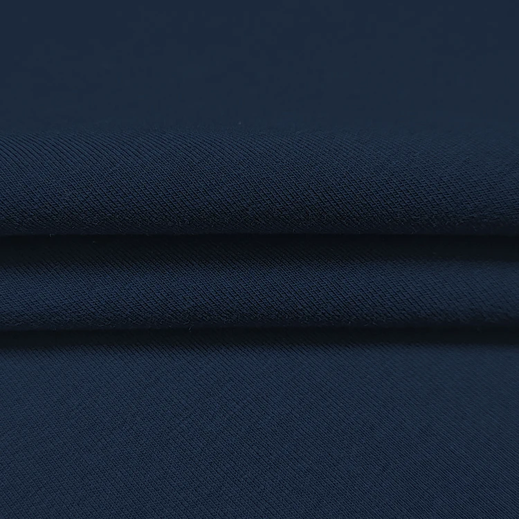 Buy Cotton Fabric Online Knitted Spandex Terry Fabric By Roll, Soft Hand Feel CVC Solid Terry Fabric For Hoodies/