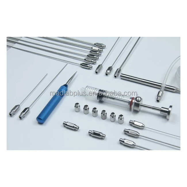 liposuction cannulas plastic surgery instruments nano fat cannula for fat suction