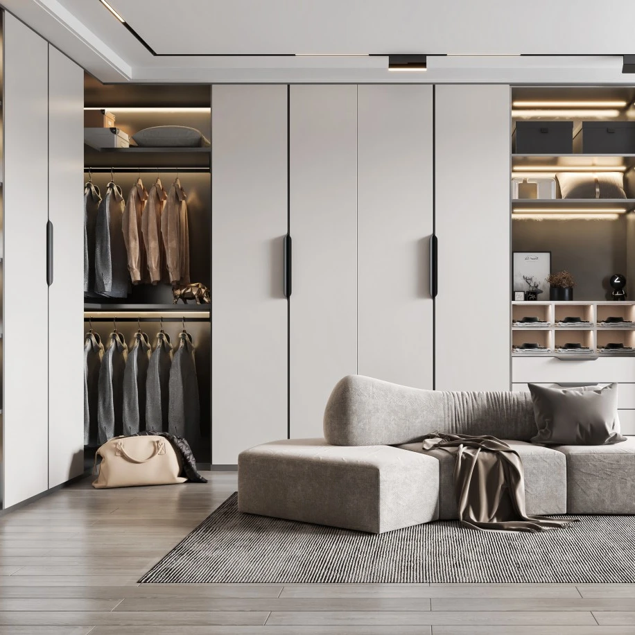 Hotel Wardrobe connectors for wardrobe With Dressing Table wardrobe divider