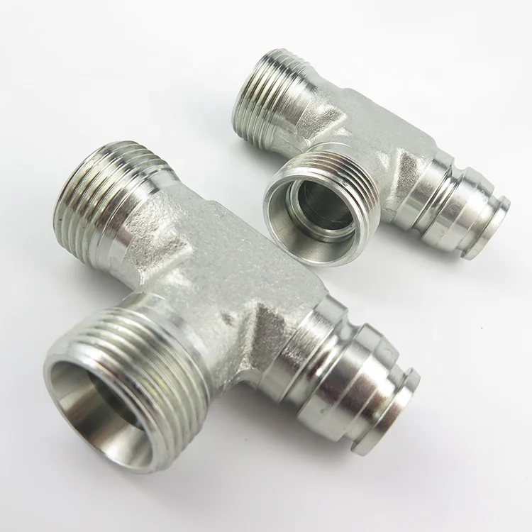 CC CD-W Metric Standard Thread Bite Type Tube Pipe Adapter