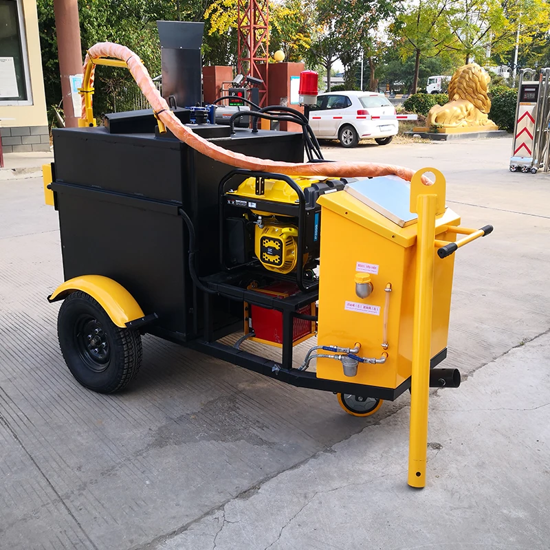 Highway Road Maintenance Asphalt Pavement Distributor Filling Machine Concrete Road Repairing Crack Sealing Machine