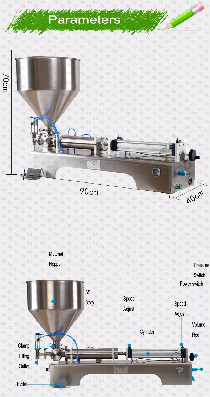 GUANGZHOU RITO A-03 5ml 10ml 50ml Perfume Bottle Small Shampoo Oil Manual Aluminum Can Filling Machine