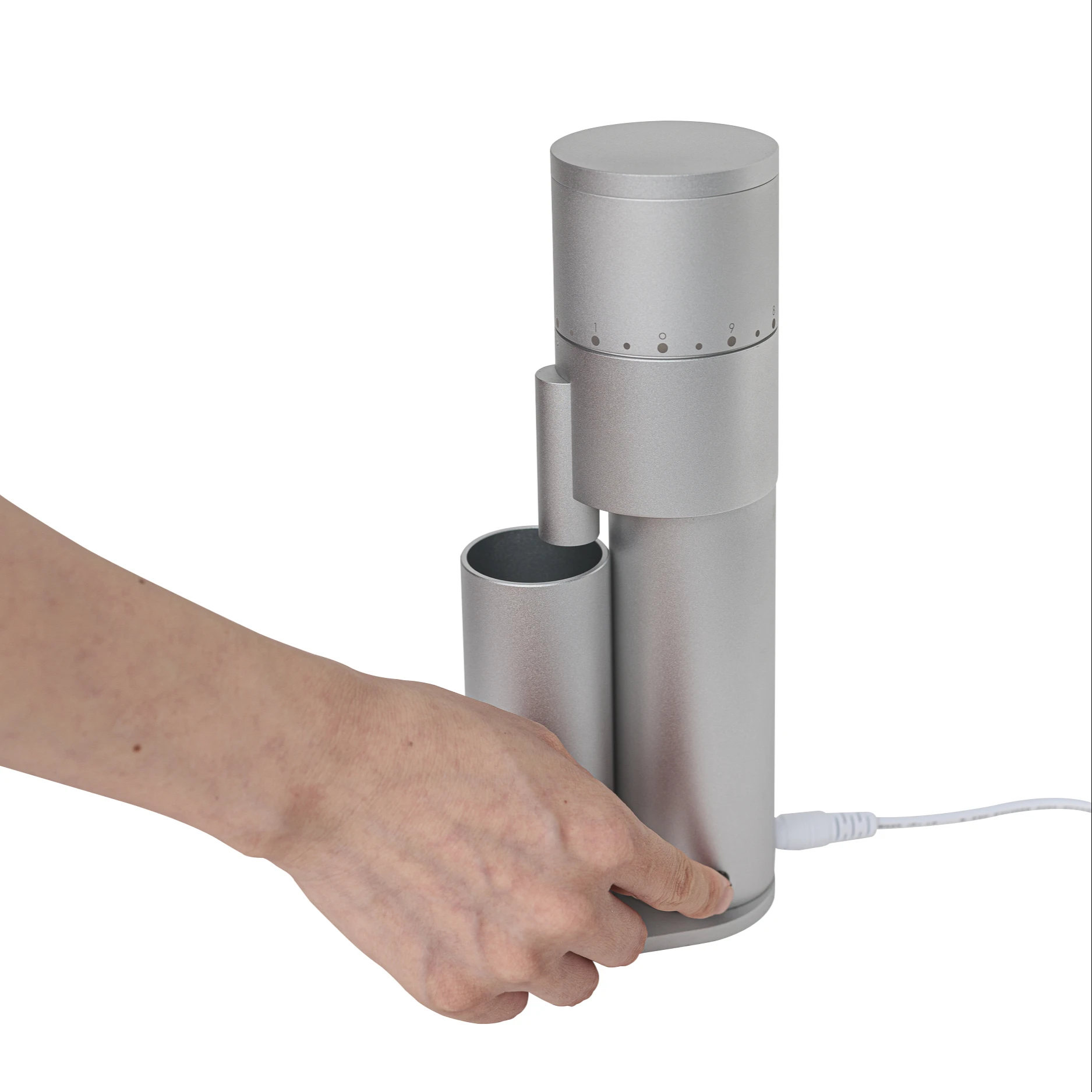 Electric Coffee Grinder Espresso Coffee Grinder Coffee Miller Touch Panel Bean Crush Maker