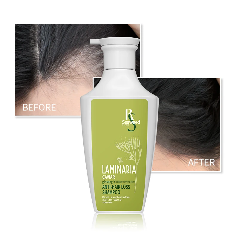 Wholesale 100 Moq Natural Organic Seaweed Hair Shampoo And Conditioner For Moisturizing Oil Control