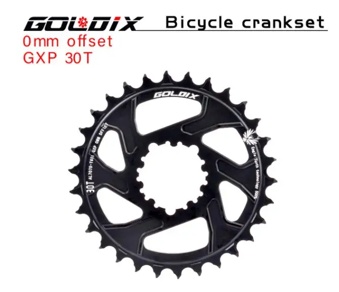 GOLDIX GXP Bike MTB Mountain Bike 30T/32T/34T/36T/38T Crown bicycle chainring for Sram 11/12S NX XX XO GX GXP11 single disc t