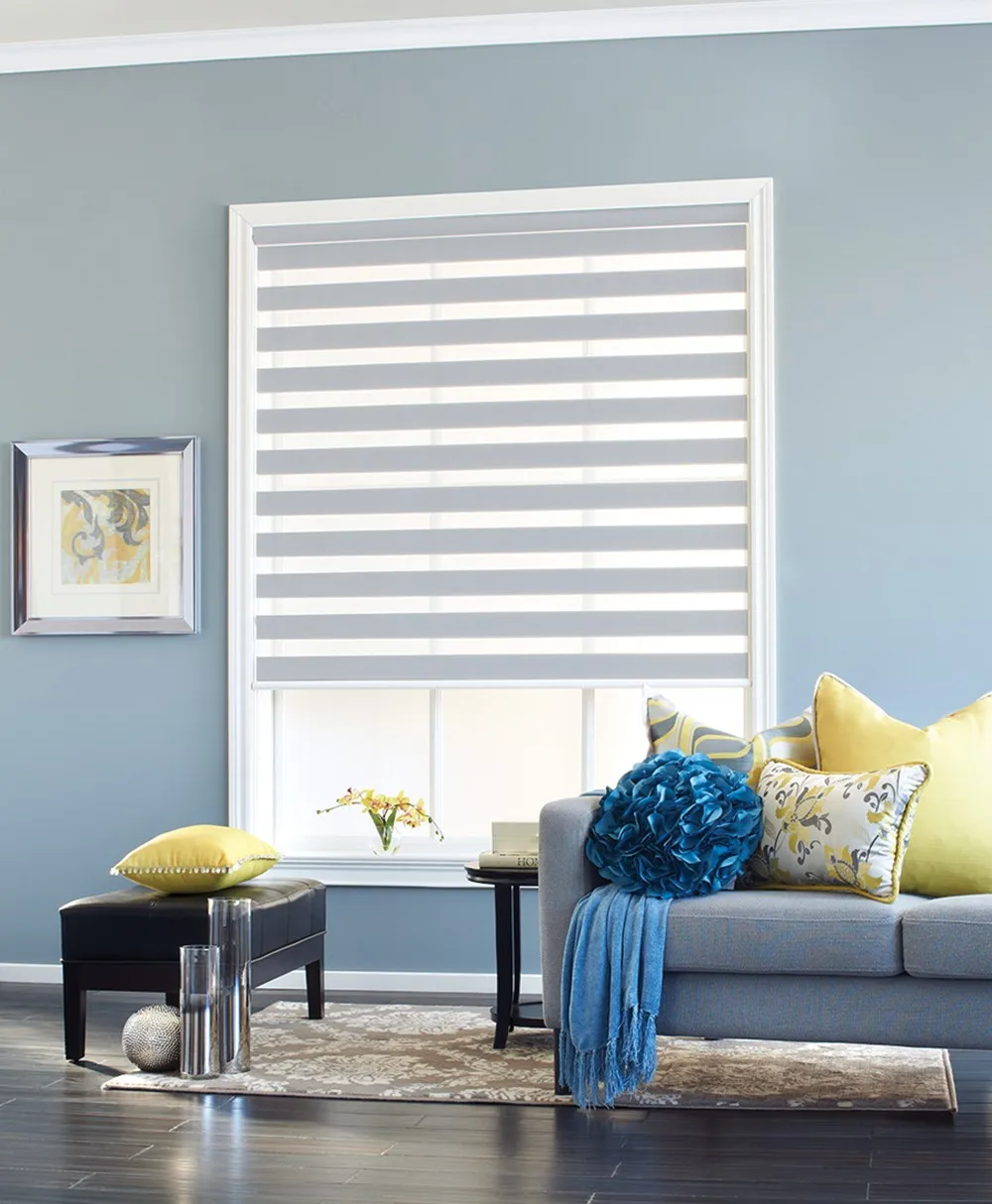 Alexa Google Smart Life App Remote Control Motorized Roller Zebra Blinds Curtain Chain Motor Smart curtain motor