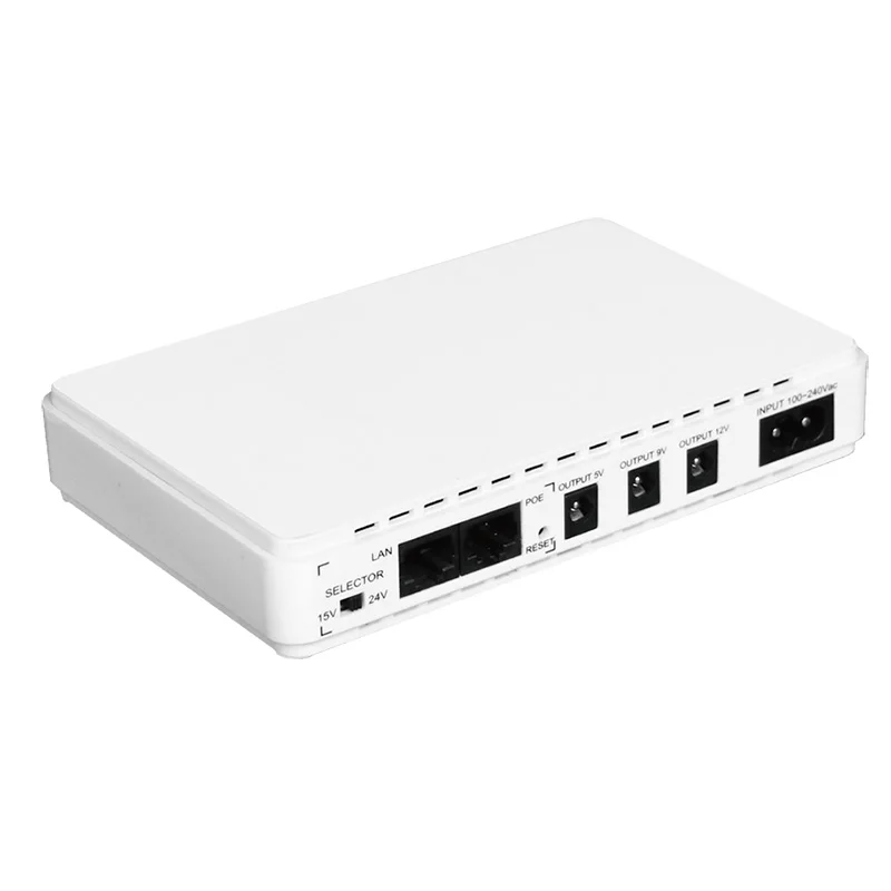  Новая модель POE432 25 Вт Портативный UPS 8800 мАч с 3 портами постоянного