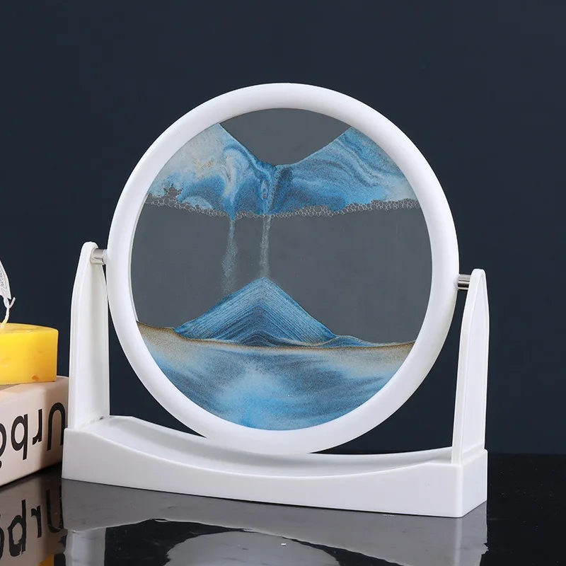 Creative Liquid Decompression Small Decoration Quicksand Painting Home Decoration Gift Sand Art Timer Hourglass