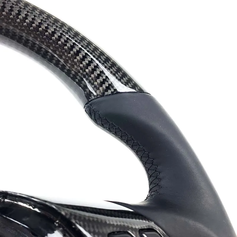 Custom Car Accessories Red Carbon Fiber Steering Wheel Suitable for BMW Old 3 Series 320 325 335 M3 E90 E92 E93