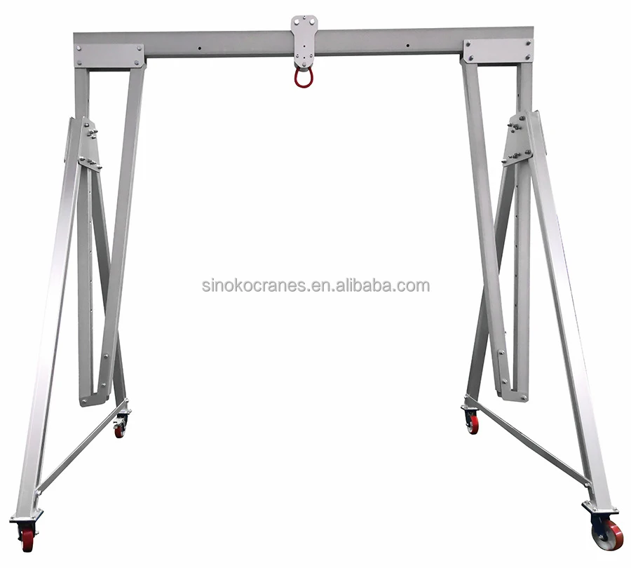 Складной 500 кг 2 т 3 5 небольшой Электрический алюминиевый портативный козловой кран цена