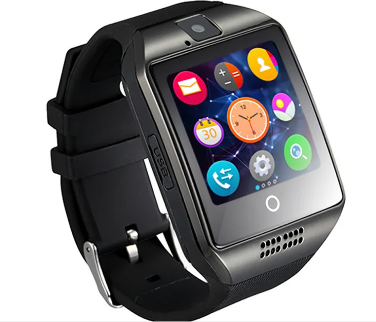 New Hot Q18 sport watch smart TF Card Phone GSM Camera health watch smart for Android wearable devices