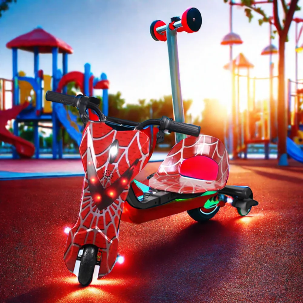 High Quality Smart 3-Wheel Electric Drift Trike Scooter for Kids Bluetooth & Digital Sensor Technology