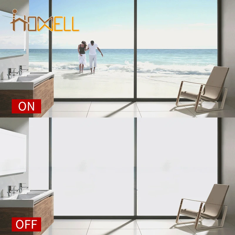 Switchable Electricity Glass Smart PDLC Building Glass Film Electric Controlled Smart Film