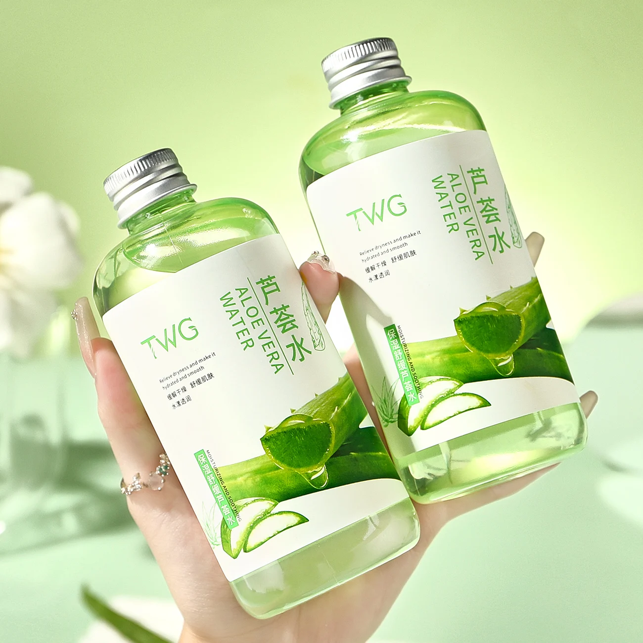 TWG RST Aloe Vera Face Toner Soothing Face Care Product  Skin Care Skin Repairing Moisturizing Aloe Vera Skin Toner