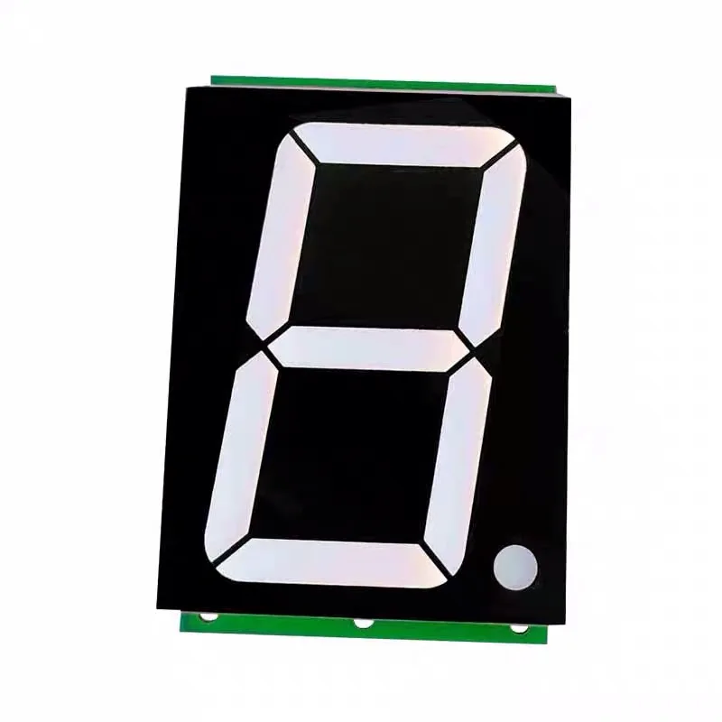 4 inch 7 segment display single digit large seven segment display White