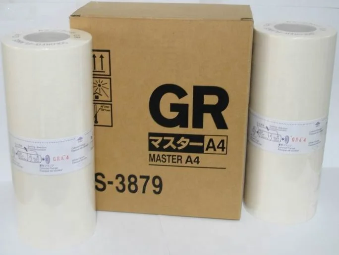 GR A3 S-132 GR A4 S-3879 GR B4 S-549 GR 76W 78W master roll  for Risos GR 1700 1750 2700 2710 2750 3700 3750  3770 3790 master