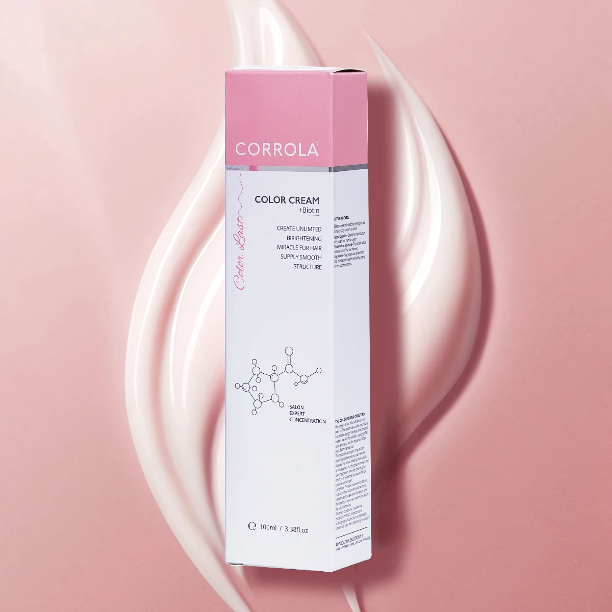 Salon Professional Colored Hair Private Label Permanent Hair Cream Dye