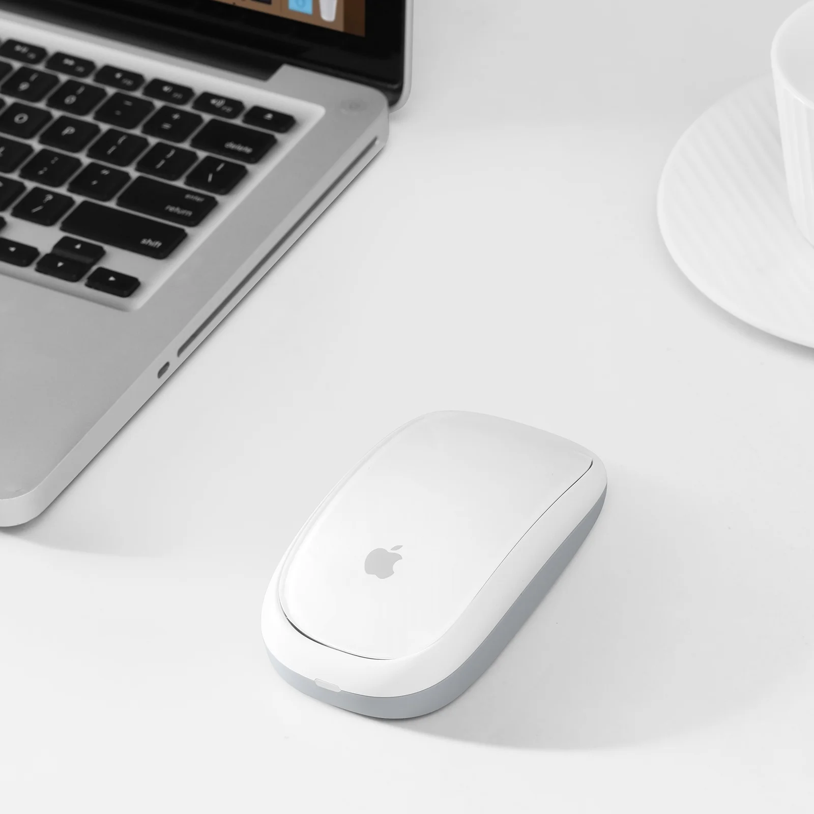 Ergonomic Charging Base for Magic Mouse 2 Generation Increased Comfort and Control Supports Wireless Charging