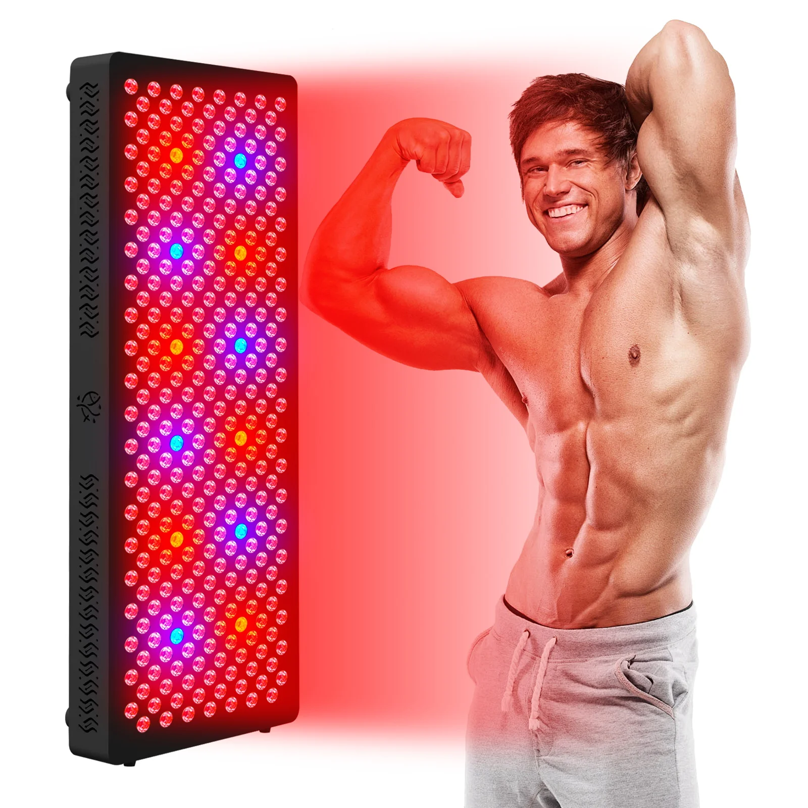 Панель красного света APTREDLIGHT OEM/ODM 460 всего корпуса/485/600/630/660/810/830/850/Нм светодиодная синяя и красная терапевтическая панель