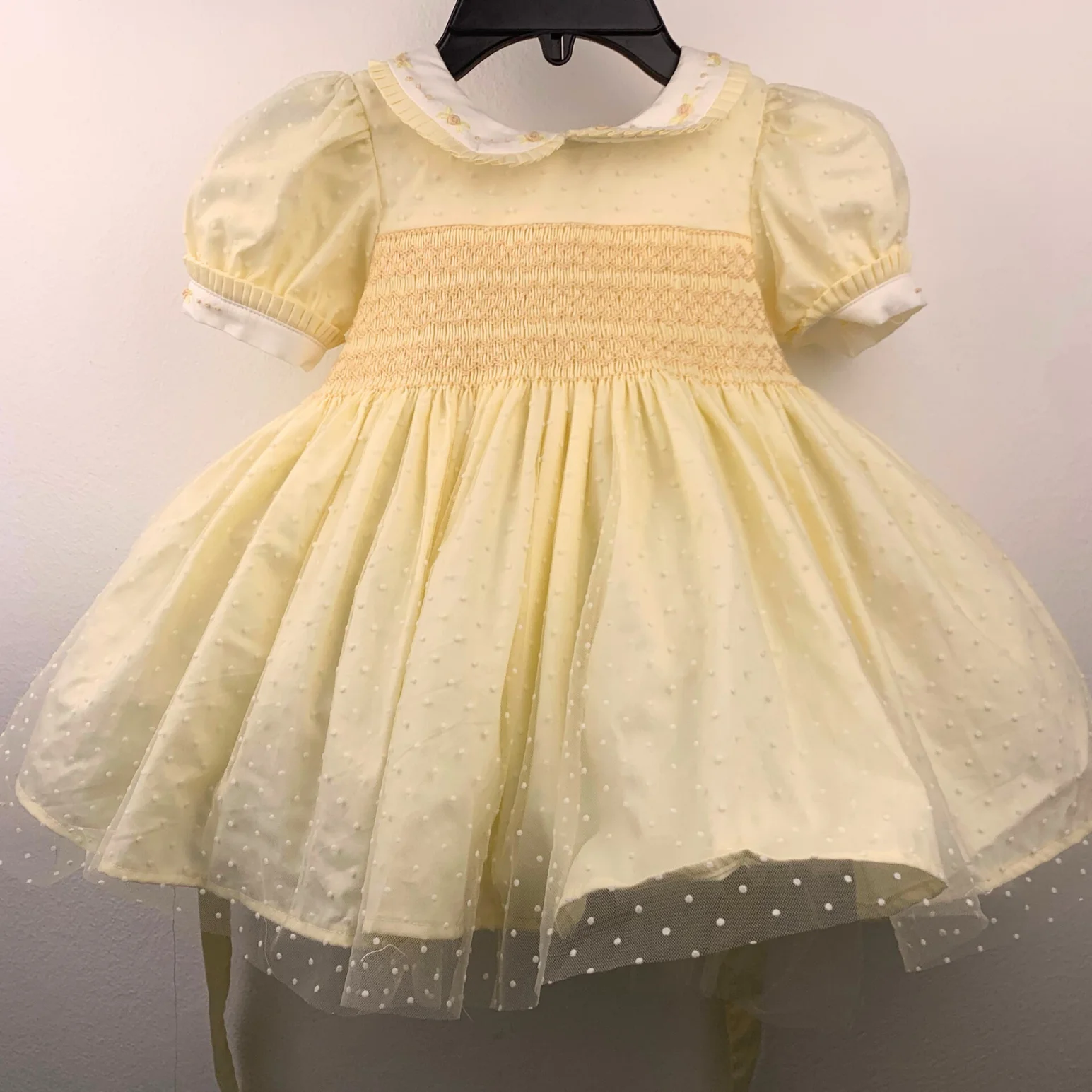 0 - 12Y Smocked Children Clothing Hight Quality Princess Dress For Girls  Smocking Dresses Customize From Vietnam Manufacturer