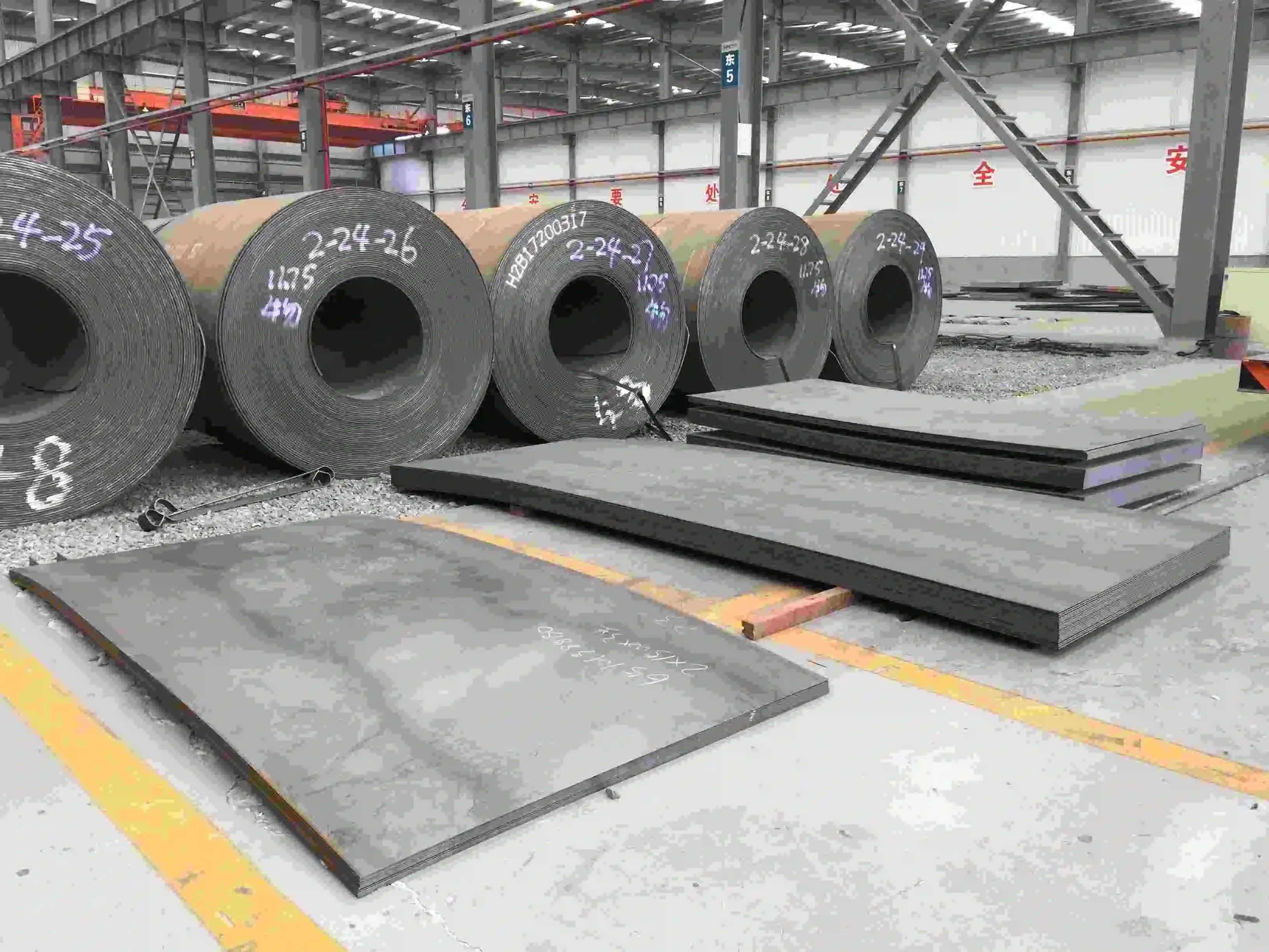 ss400 q355.a516 1mm carbon steel sheet and plate q235 mild marine grade met chequered steel coil