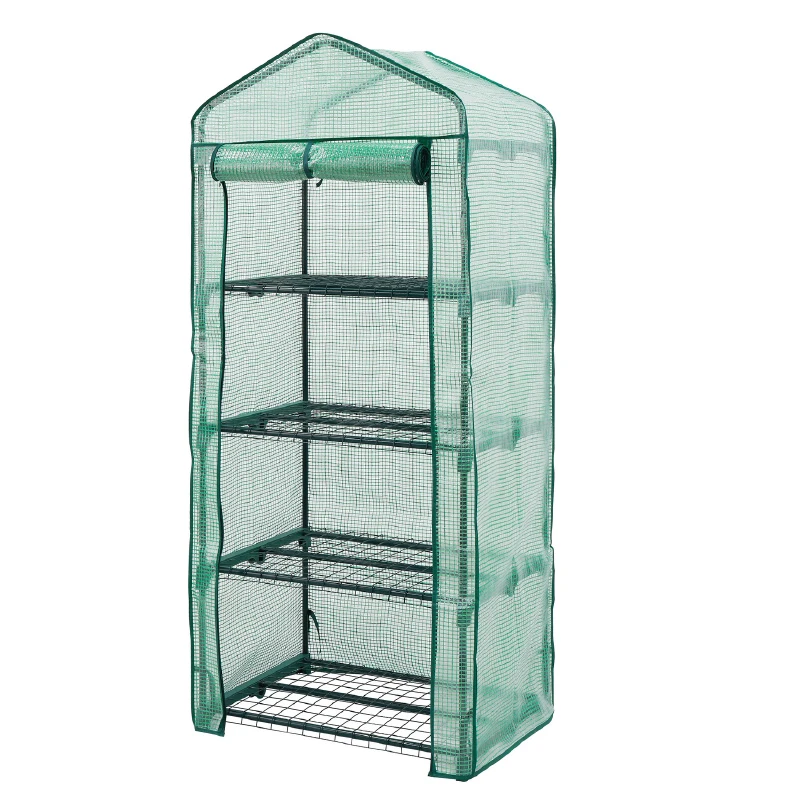 Стальная трубка рама теплица 4 яруса теплица