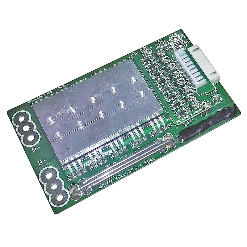 8s/16S 24V 48V 60V 30a BMS Electron Circuit Board for 28.8V 29.6V Lithium ion Batteries 25.6V Electric Bicycle LiFePO4 Battery