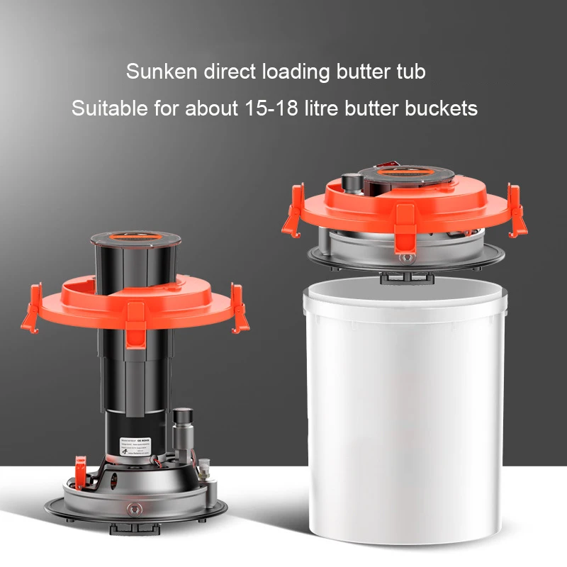 12/15/18L 24/220V Automatic Electric barrel High Pressure auto lubrication Grease Filling Pump for concrete pump