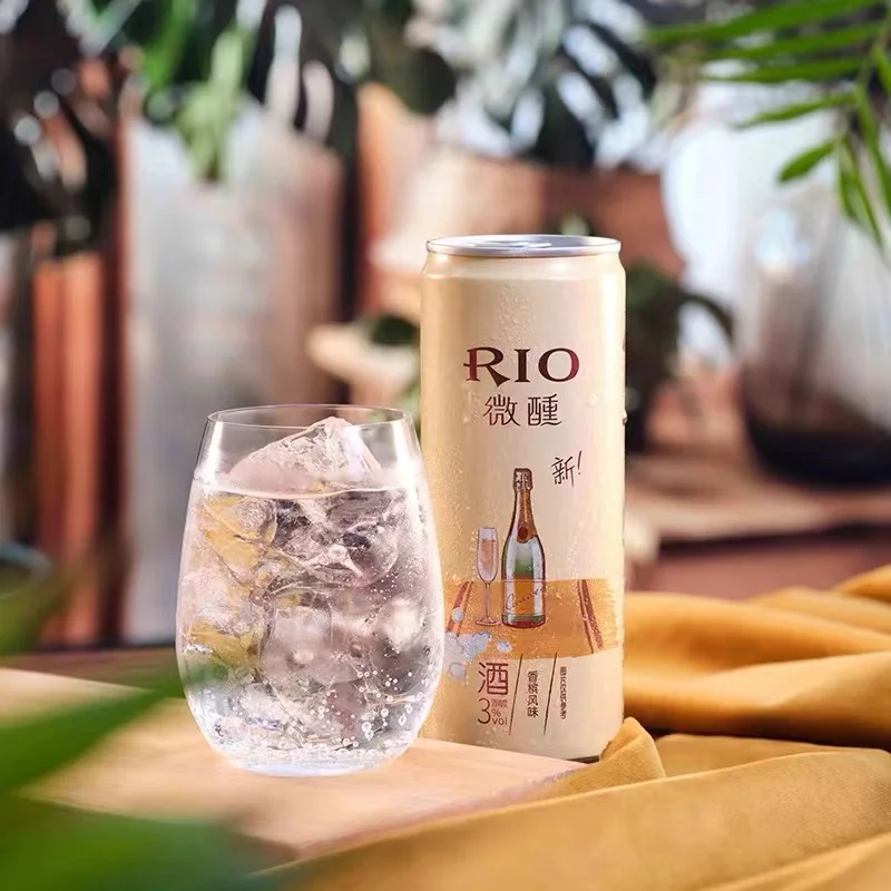 Hot Selling Premium Rio Tipsy White Peach Lactobacillus 330ml Premix