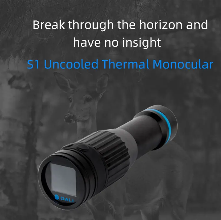 Неохлаждаемый тепловой Монокуляр миниатюрное тепловизионное изображение Crosshair Hotspot Trail оптический охотничий прицел инфракрасное ночное